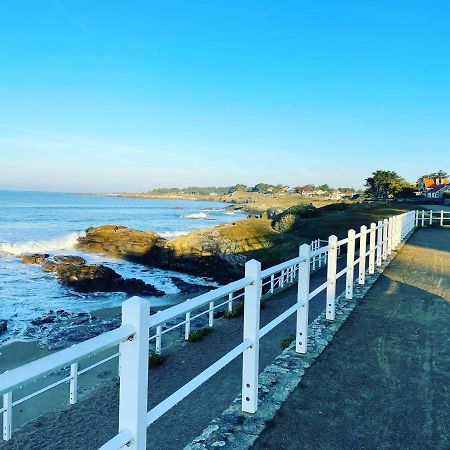 Appartement A 1 Pas De La Plage, Ambiance Boheme Naturel Prefailles Bagian luar foto