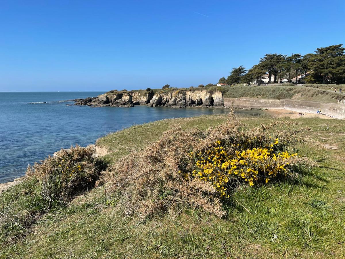 Appartement A 1 Pas De La Plage, Ambiance Boheme Naturel Prefailles Bagian luar foto